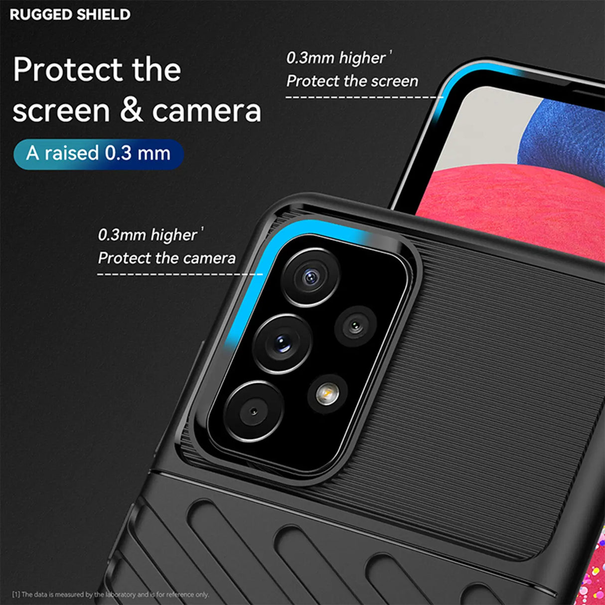 Stoßfeste und stylische robuste Handyhülle für Samsung Galaxy A53 5G