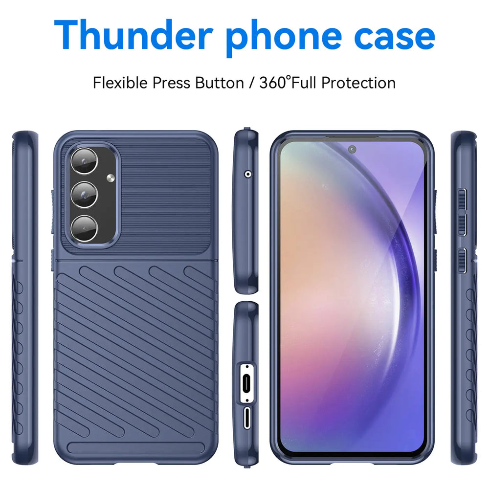 Stoßfeste und stylische robuste Handyhülle für Samsung Galaxy A55 5G