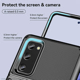 Stoßfeste und stylische robuste Handyhülle für Samsung Galaxy S20 FE