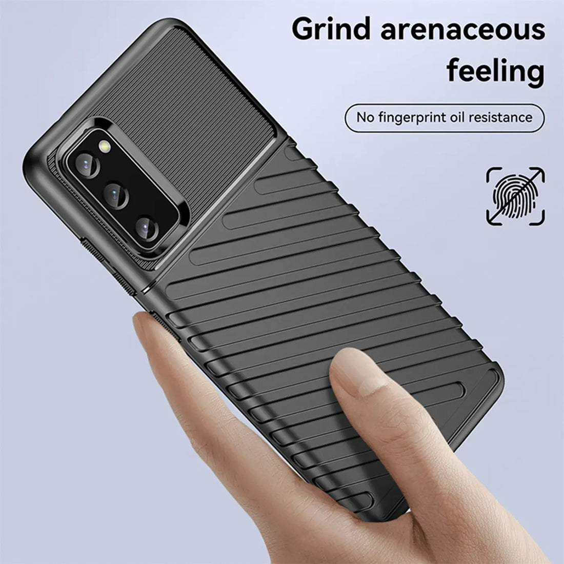 Rutschfeste Anti-Fingerabdruck-Textur