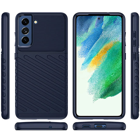 Stoßfeste und stylische robuste Handyhülle für Samsung Galaxy S21 FE