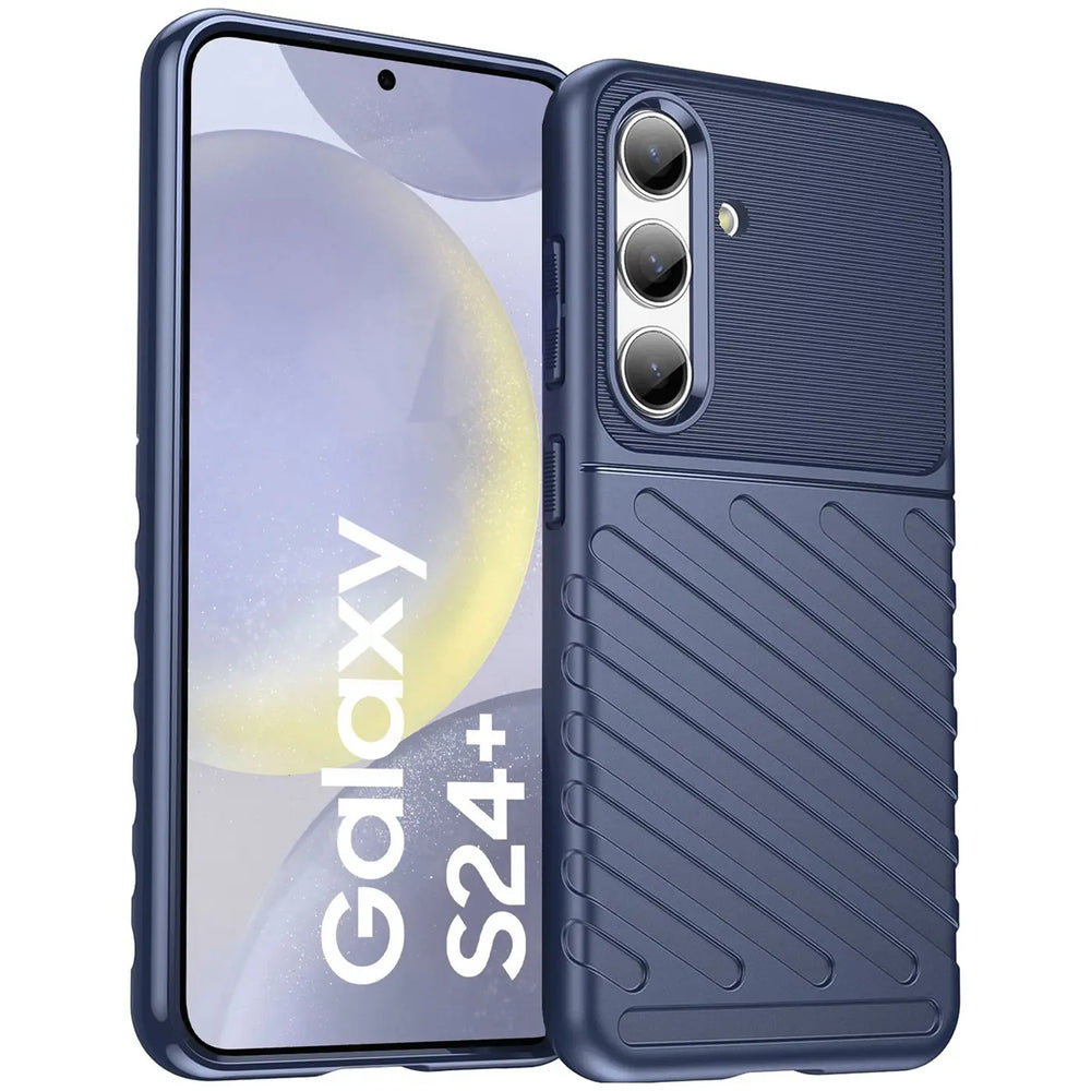 Stoßfeste und stylische robuste Handyhülle für Samsung Galaxy S24 Plus