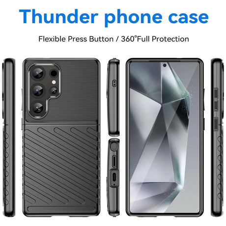 Stoßfeste und stylische robuste Handyhülle für Samsung Galaxy S25 Ultra