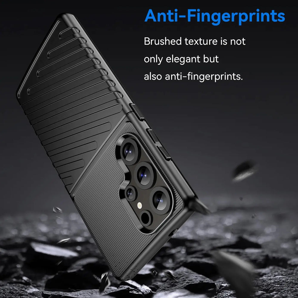 Stoßfeste und stylische robuste Handyhülle für Samsung Galaxy S25 Ultra