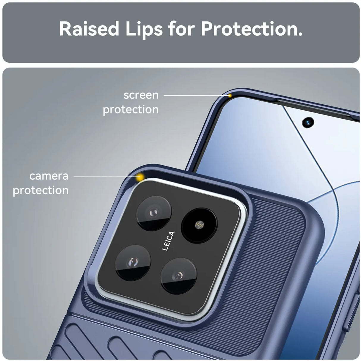 Stoßfeste und stylische robuste Handyhülle für Xiaomi Pocophone F1