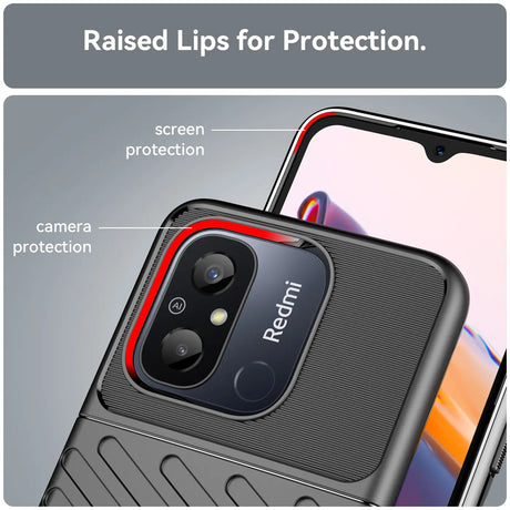 Stoßfeste und stylische robuste Handyhülle für Xiaomi Redmi 12C