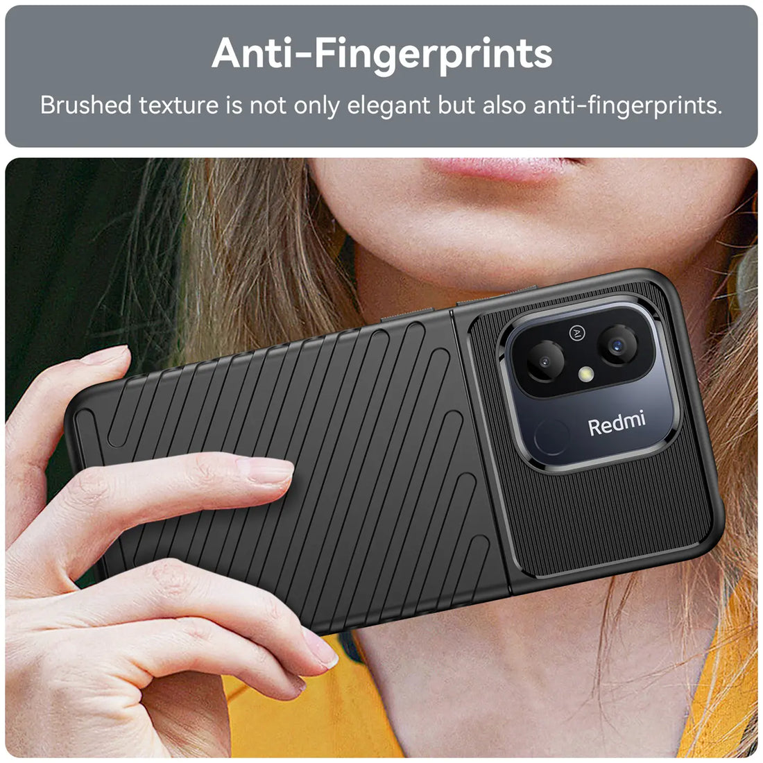Rutschfeste Anti-Fingerprint-Textur