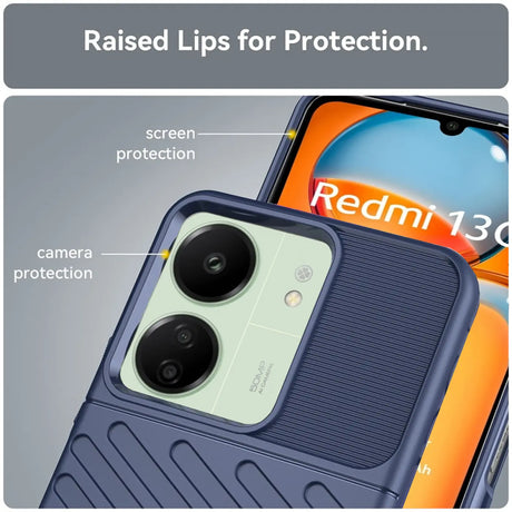 Stoßfeste und stylische robuste Handyhülle für Xiaomi Redmi 13C