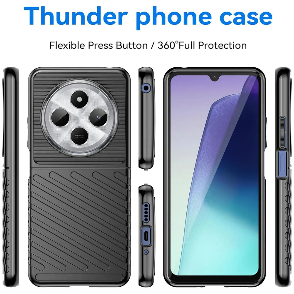 Stoßfeste und stylische robuste Handyhülle für Xiaomi Redmi 14C