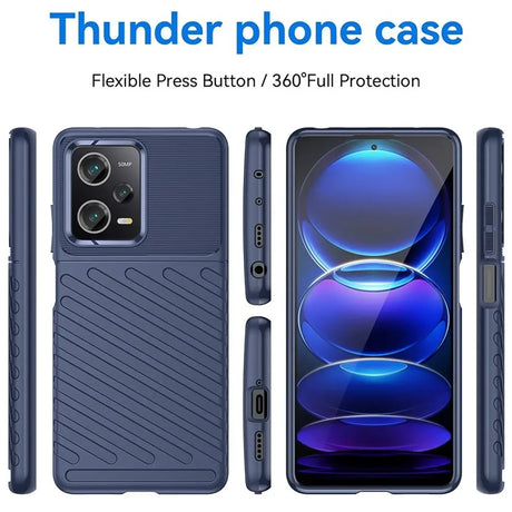 Stoßfeste und stylische robuste Handyhülle für Xiaomi Redmi Note 12 Pro 5G