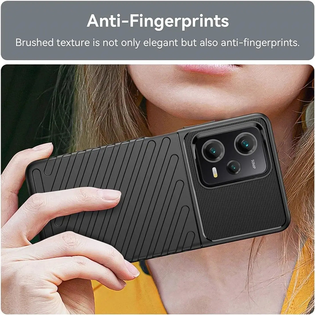 Strukturierte Anti-Fingerabdruck-Oberfläche