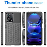 Stoßfeste und stylische robuste Handyhülle für Xiaomi Redmi Note 12 Pro 5G