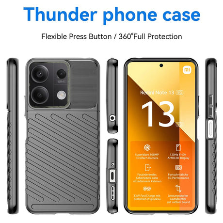 Stoßfeste und stylische robuste Handyhülle für Xiaomi Redmi Note 13 5G