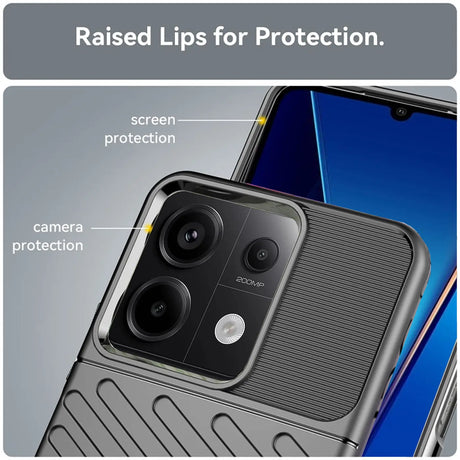 Stoßfeste und stylische robuste Handyhülle für Xiaomi Redmi Note 13 Pro 5G