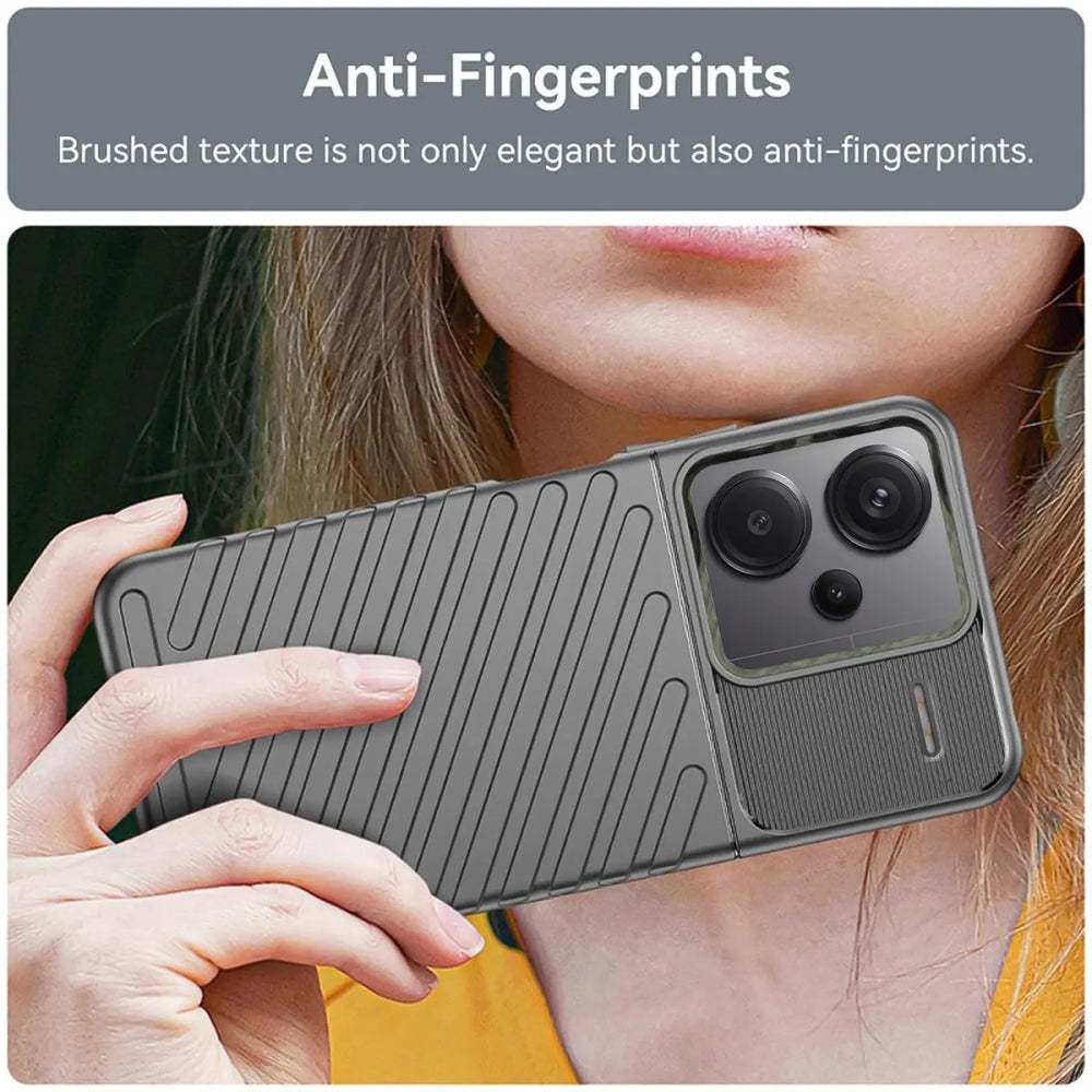 Stoßfeste und stylische robuste Handyhülle für Xiaomi Redmi Note 13 Pro+ 5G