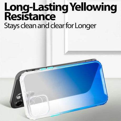 Schlanke und stoßfeste Gradient Handyhülle für iPhone 12 Pro Max in Blau