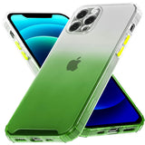 Schlanke und stoßfeste Gradient Handyhülle für iPhone 12 Pro Max in Grün
