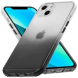 Schlanke und stoßfeste Gradient Handyhülle für iPhone 12 in Schwarz