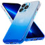 Schlanke und stoßfeste Gradient Handyhülle für iPhone 13 Pro Max in Blau