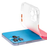 Schlanke und stoßfeste Gradient Handyhülle für iPhone 13 Pro in Rot