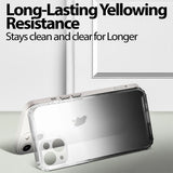 Schlanke und stoßfeste Gradient Handyhülle für iPhone 14 Plus in Schwarz