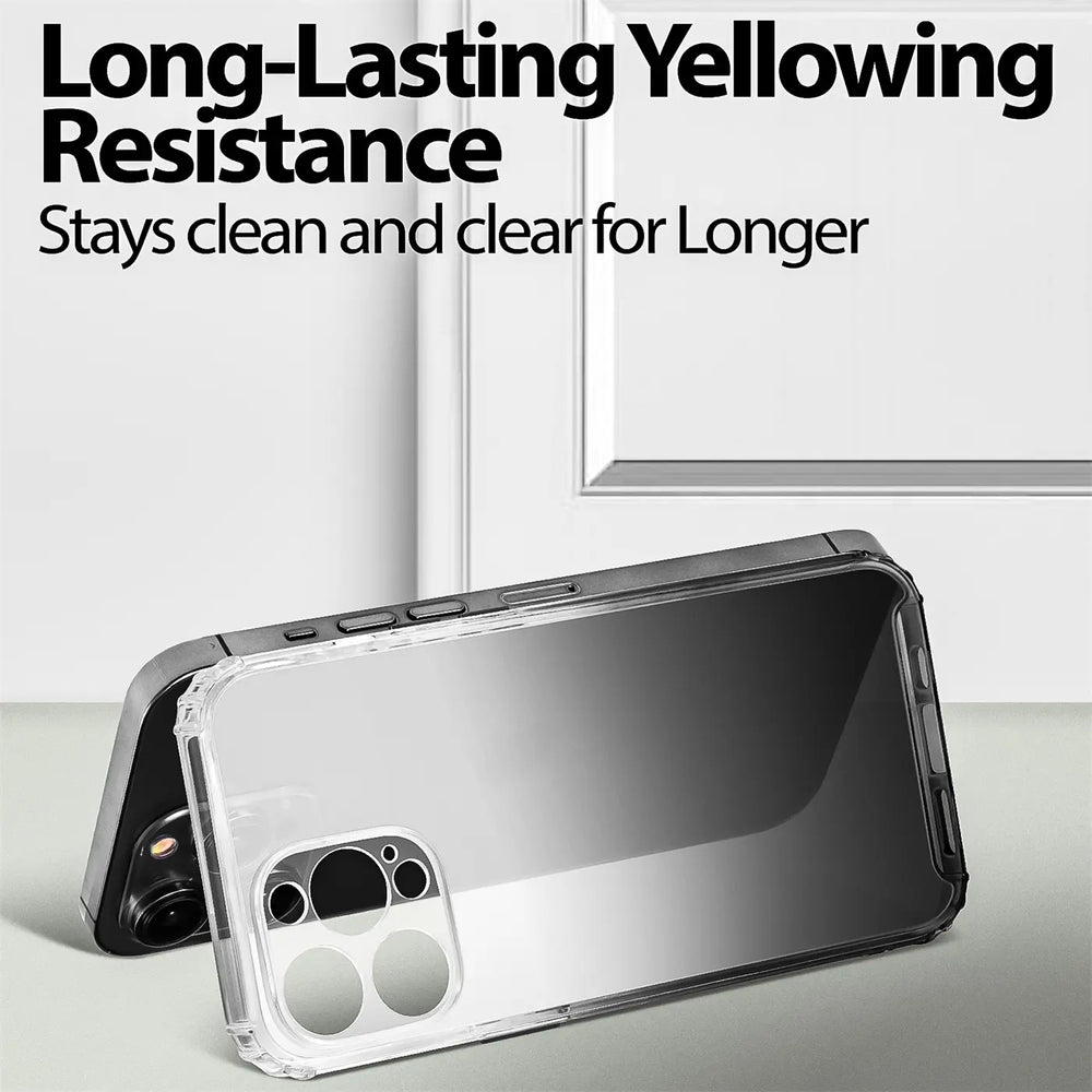 Schlanke und stoßfeste Gradient Handyhülle für iPhone 14 Pro Max in Schwarz