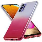 Schlanke und stoßfeste Gradient Handyhülle für Samsung Galaxy A13 4G in Rot