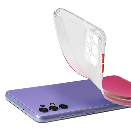 Schlanke und stoßfeste Gradient Handyhülle für Samsung Galaxy A13 4G in Rot