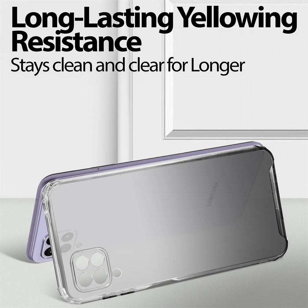 Schlanke und stoßfeste Gradient Handyhülle für Samsung Galaxy A22 4G / M32 / M22 in Schwarz