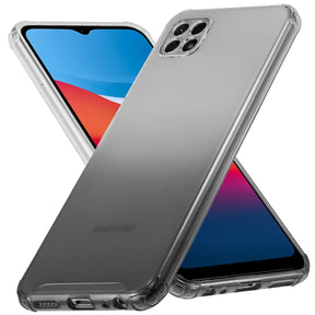 Schlanke und stoßfeste Gradient Handyhülle für Samsung Galaxy A22 5G in Schwarz