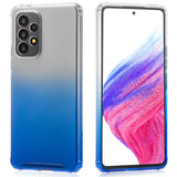 Schlanke und stoßfeste Gradient Handyhülle für Samsung Galaxy A33 5G in Blau