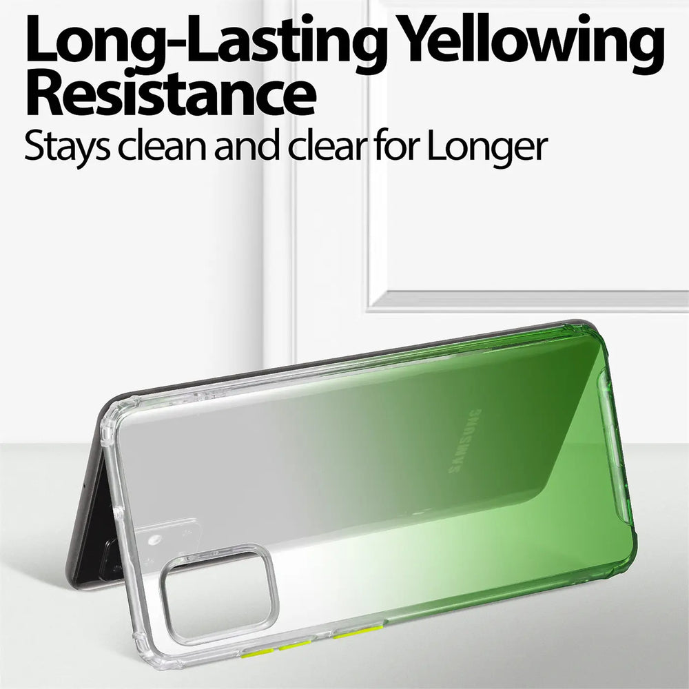 Schlanke und stoßfeste Gradient Handyhülle für Samsung Galaxy A51 in Grün