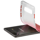 Schlanke und stoßfeste Gradient Handyhülle für Samsung Galaxy S10 Plus in Rot