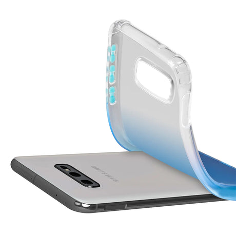 Schlanke und stoßfeste Gradient Handyhülle für Samsung Galaxy S10e in Blau