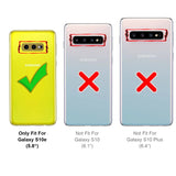 Schlanke und stoßfeste Gradient Handyhülle für Samsung Galaxy S10e in Rot