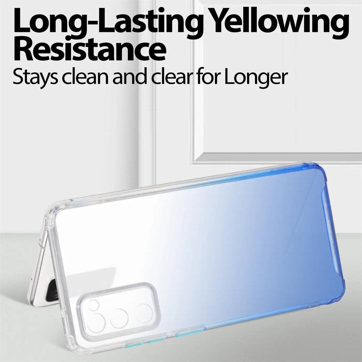 Schlanke und stoßfeste Gradient Handyhülle für Samsung Galaxy S20 FE in Blau