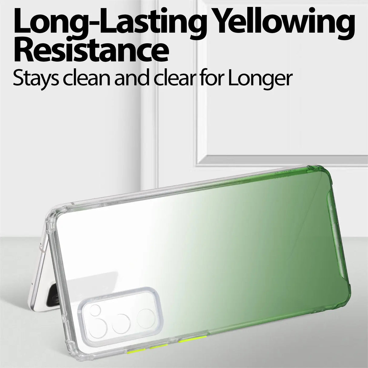 Schlanke und stoßfeste Gradient Handyhülle für Samsung Galaxy S20 FE in Grün