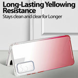 Schlanke und stoßfeste Gradient Handyhülle für Samsung Galaxy S20 FE in Rot