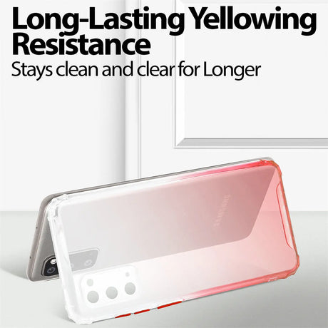 Schlanke und stoßfeste Gradient Handyhülle für Samsung Galaxy S20 in Rot