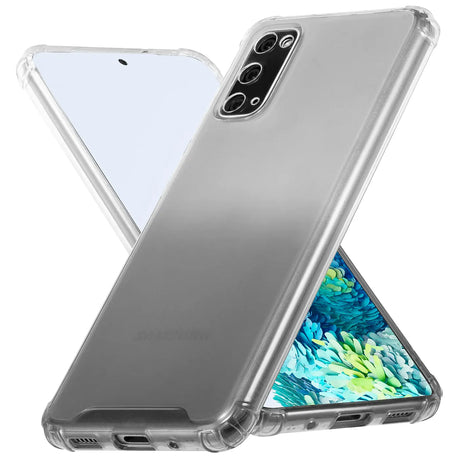 Schlanke und stoßfeste Gradient Handyhülle für Samsung Galaxy S20 in Schwarz