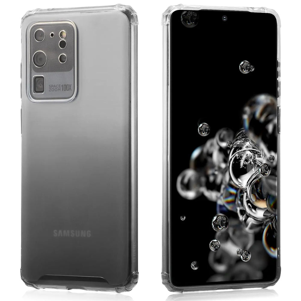 Schlanke und stoßfeste Gradient Handyhülle für Samsung Galaxy S20 Ultra in Schwarz
