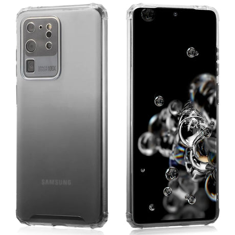 Schlanke und stoßfeste Gradient Handyhülle für Samsung Galaxy S20 Ultra in Schwarz