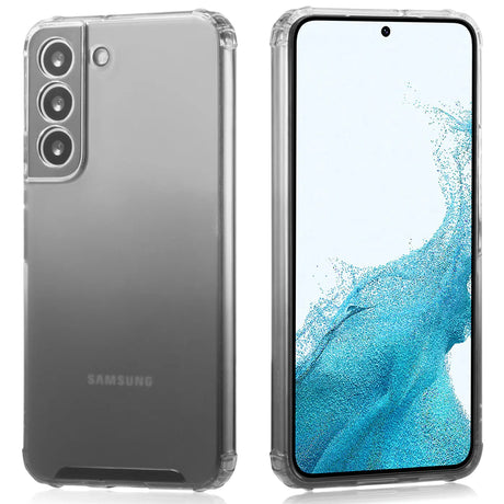 Schlanke und stoßfeste Gradient Handyhülle für Samsung Galaxy S21 FE in Schwarz