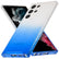 Schlanke und stoßfeste Gradient Handyhülle für Samsung Galaxy S21 Ultra in Blau