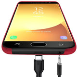 iPhone 11 Pro Max Klapphülle in Rot mit Kartenfächern und Schutz