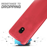 iPhone 11 Pro Max Klapphülle in Rot mit Kartenfächern und Schutz