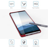 Hartschalen-Handyhülle mit Kunstleder-Außenseite in Schwarz, Braun oder Rot.