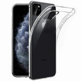Durchsichtige Handyhülle für iPhone 11 Pro mit Anti-Vergilbung
