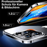 Durchsichtige Handyhülle für iPhone 14 Pro Max mit Anti-Vergilbung