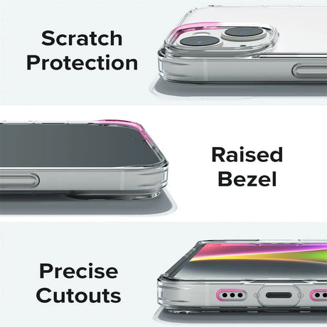 Durchsichtige Handyhülle für iPhone 14 mit Anti-Vergilbung